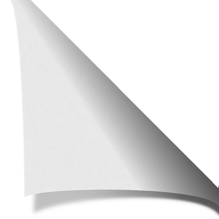 Abstract curved white triangular shape with soft shading on a black background, minimal and calm mood